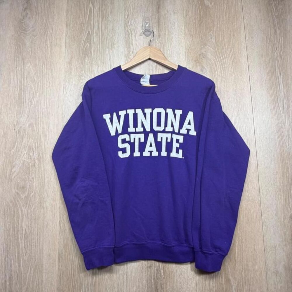 Gildan Men's Purple Sweatshirt